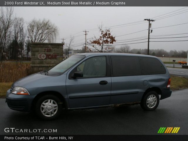 2000 Ford Windstar LX in Medium Steel Blue Metallic