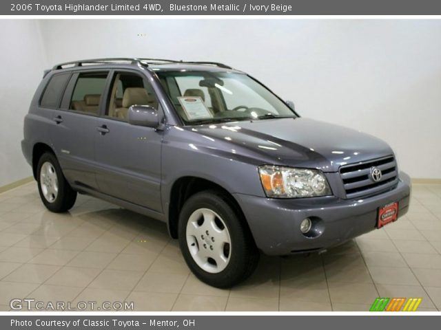 2006 Toyota Highlander Limited 4WD in Bluestone Metallic