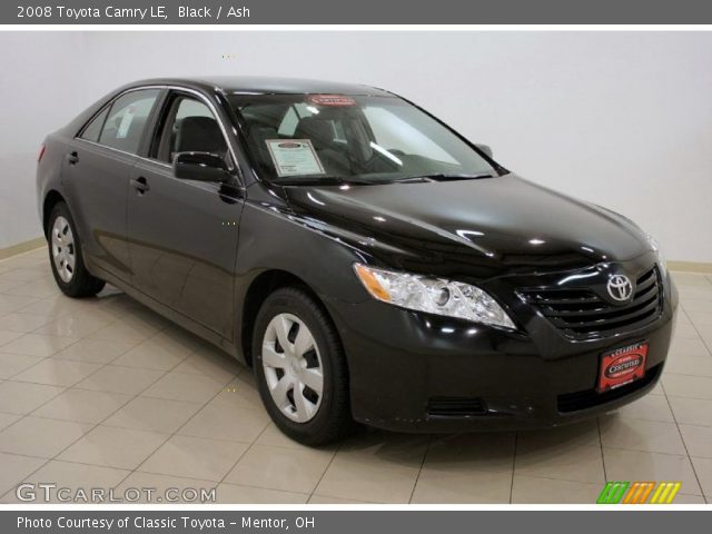 2008 Toyota Camry LE in Black