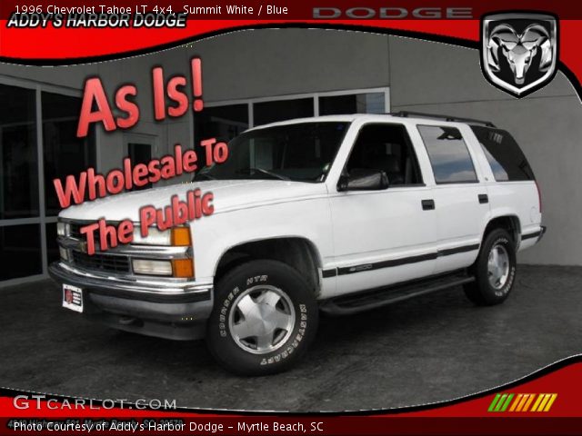 1996 Chevrolet Tahoe LT 4x4 in Summit White