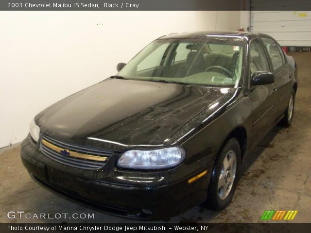 2003 Chevrolet Malibu LS Sedan in Black
