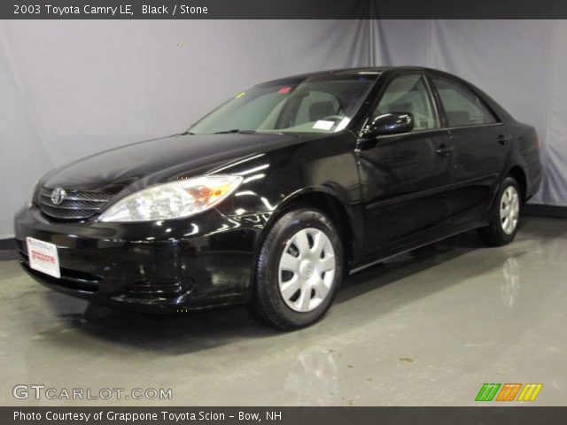2003 Toyota Camry LE in Black