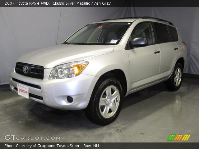 2007 Toyota RAV4 4WD in Classic Silver Metallic