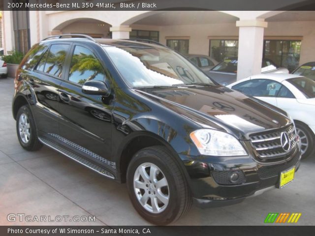 2007 Mercedes-Benz ML 350 4Matic in Black