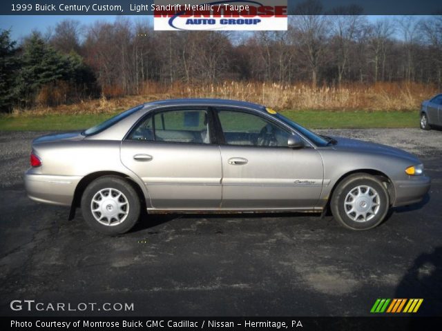 1999 Buick Century Custom in Light Sandrift Metallic