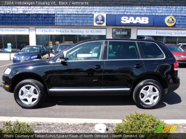 2004 Volkswagen Touareg V6 in Black
