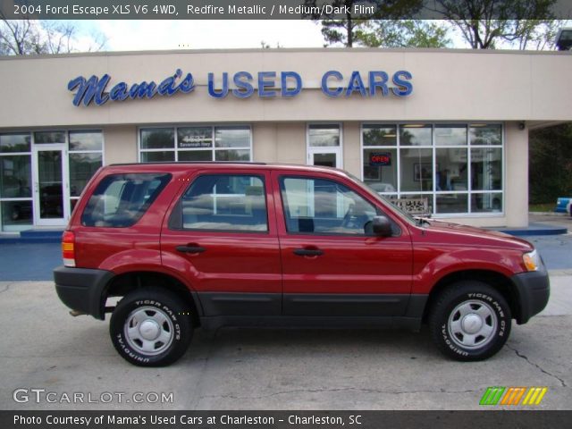 2004 Ford Escape XLS V6 4WD in Redfire Metallic