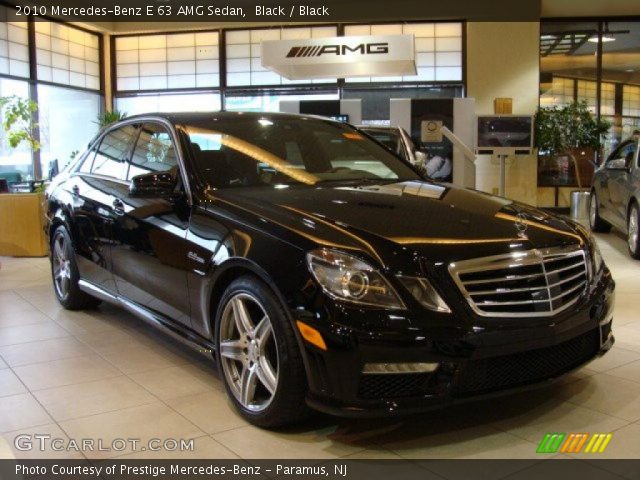 2010 Mercedes-Benz E 63 AMG Sedan in Black