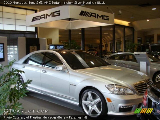 2010 Mercedes-Benz S 63 AMG Sedan in Iridium Silver Metallic