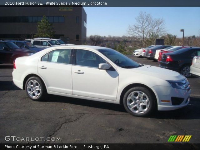 2010 Ford Fusion SE in White Suede