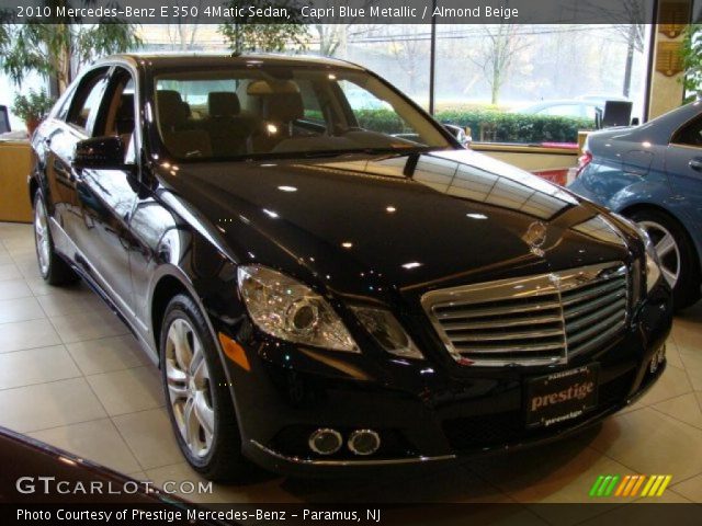 2010 Mercedes-Benz E 350 4Matic Sedan in Capri Blue Metallic