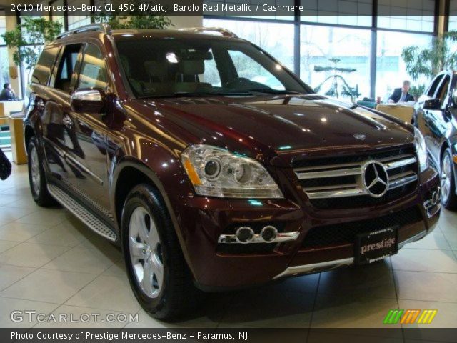 2010 Mercedes-Benz GL 450 4Matic in Barolo Red Metallic