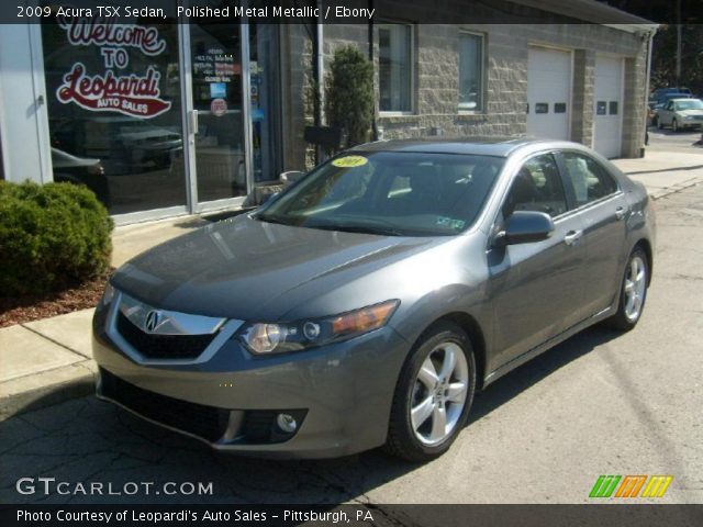 2009 Acura TSX Sedan in Polished Metal Metallic