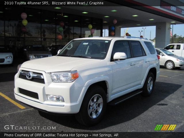 2010 Toyota 4Runner SR5 in Blizzard White Pearl