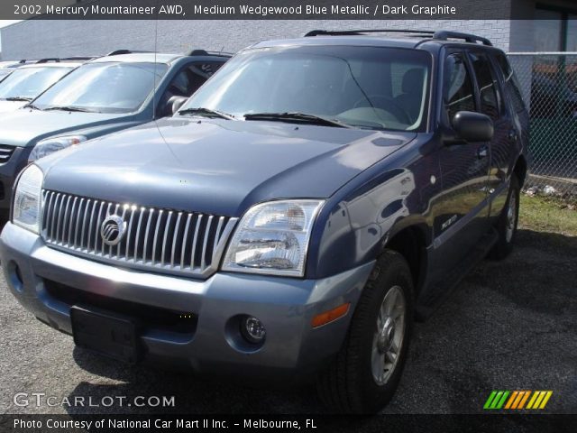 2002 Mercury Mountaineer AWD in Medium Wedgewood Blue Metallic