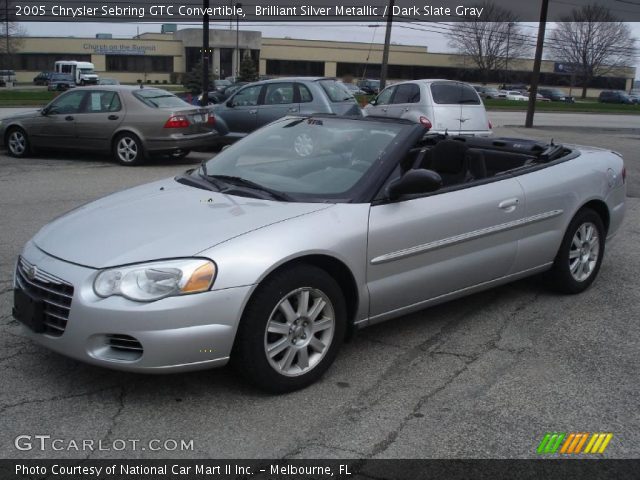 2005 Chrysler Sebring GTC Convertible in Brilliant Silver Metallic