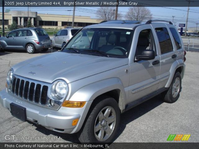 2005 Jeep Liberty Limited 4x4 in Bright Silver Metallic