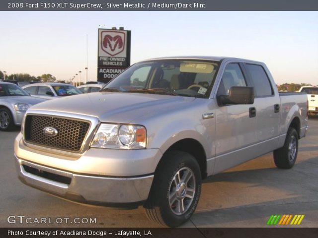 2008 Ford F150 XLT SuperCrew in Silver Metallic