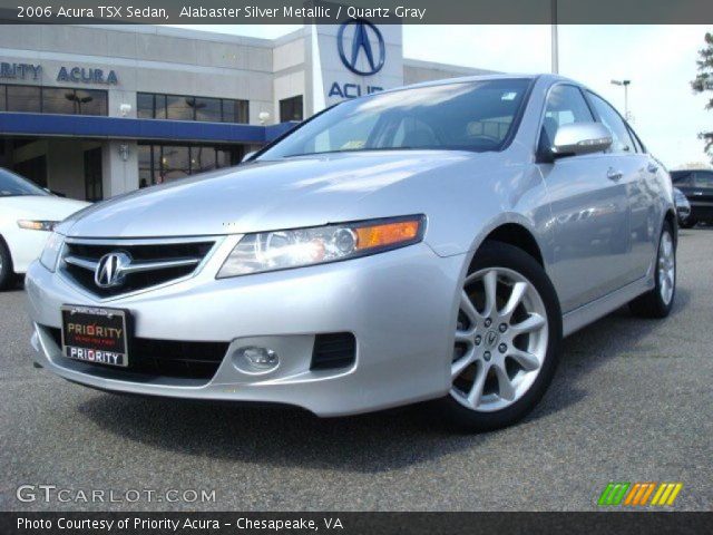 2006 Acura TSX Sedan in Alabaster Silver Metallic
