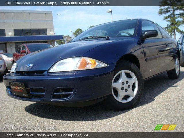 2002 Chevrolet Cavalier Coupe in Indigo Blue Metallic