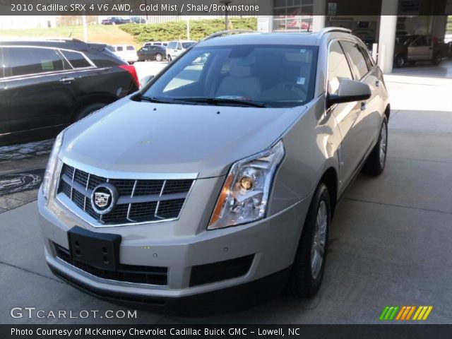 2010 Cadillac SRX 4 V6 AWD in Gold Mist
