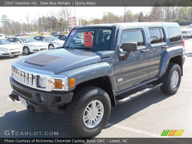 2007 Hummer H3  in Slate Blue Metallic