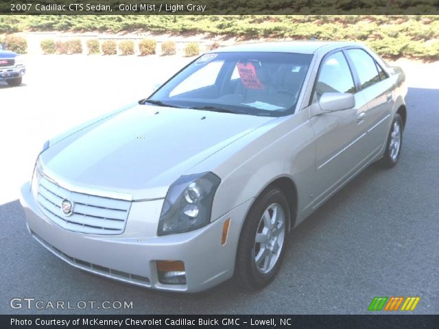 2007 Cadillac CTS Sedan in Gold Mist