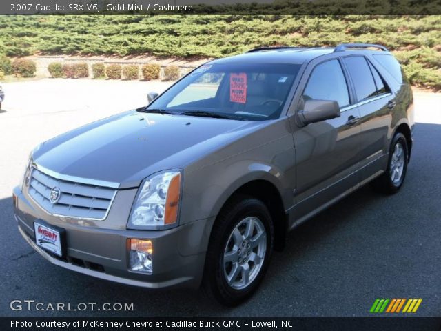 2007 Cadillac SRX V6 in Gold Mist