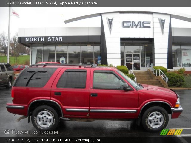 1998 Chevrolet Blazer LS 4x4 in Apple Red