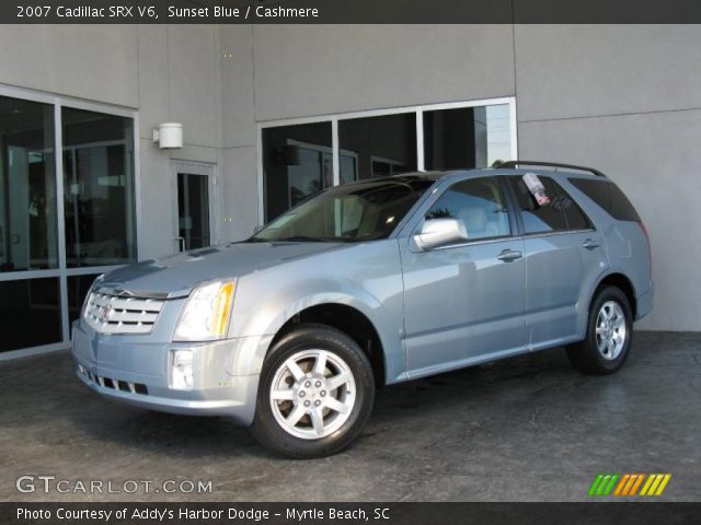 2007 Cadillac SRX V6 in Sunset Blue