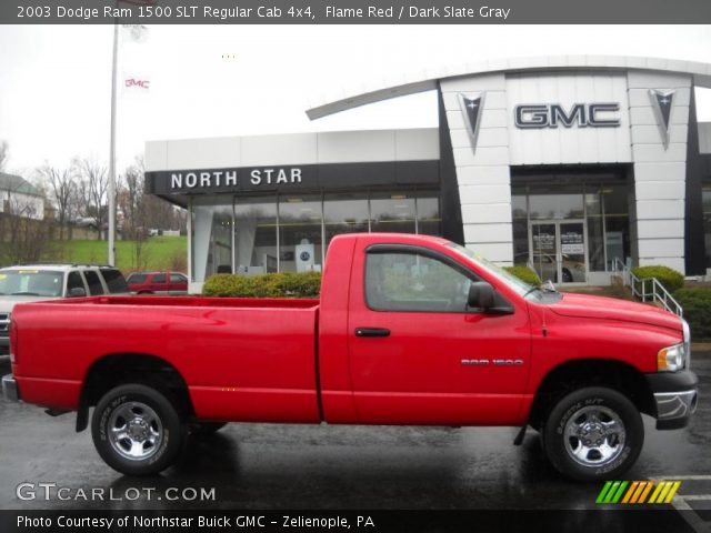 2003 Dodge Ram 1500 SLT Regular Cab 4x4 in Flame Red