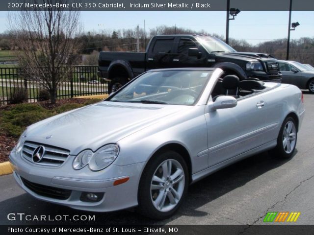 2007 Mercedes-Benz CLK 350 Cabriolet in Iridium Silver Metallic