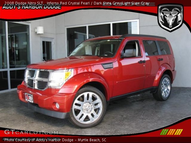 2008 Dodge Nitro SLT in Inferno Red Crystal Pearl
