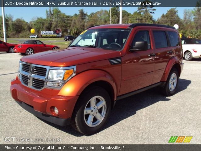 2007 Dodge Nitro SLT 4x4 in Sunburst Orange Pearl