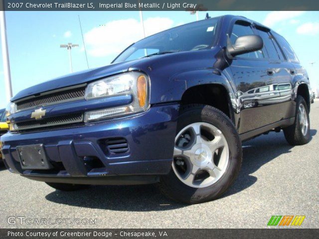 2007 Chevrolet TrailBlazer LS in Imperial Blue Metallic