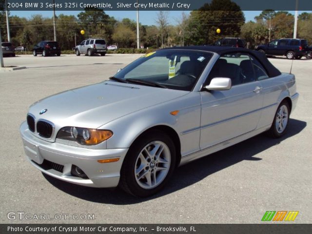 2004 BMW 3 Series 325i Convertible in Silver Grey Metallic