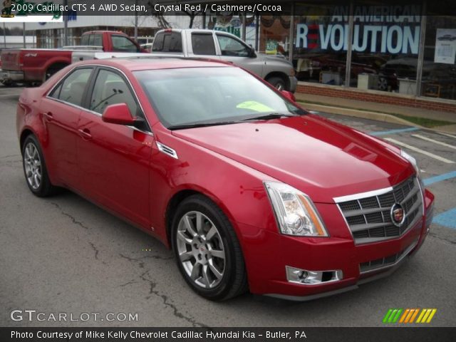 2009 Cadillac CTS 4 AWD Sedan in Crystal Red