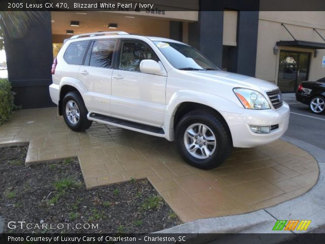 2005 Lexus GX 470 in Blizzard White Pearl