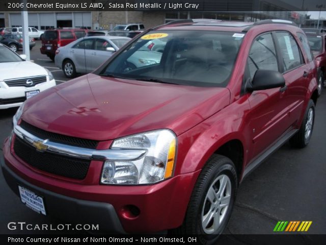 2006 Chevrolet Equinox LS AWD in Salsa Red Metallic