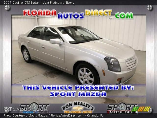 2007 Cadillac CTS Sedan in Light Platinum