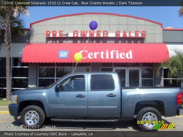 2008 Chevrolet Silverado 1500 LS Crew Cab in Blue Granite Metallic