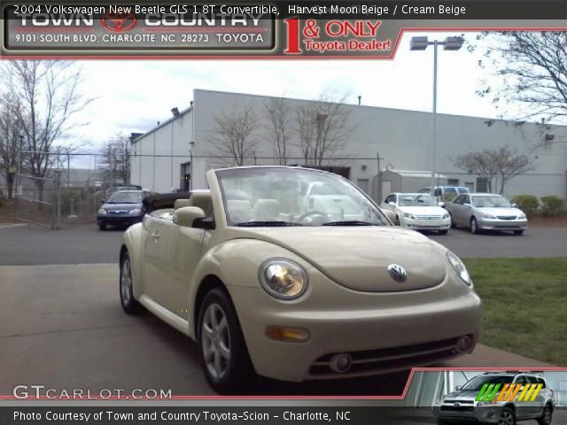 2004 Volkswagen New Beetle GLS 1.8T Convertible in Harvest Moon Beige