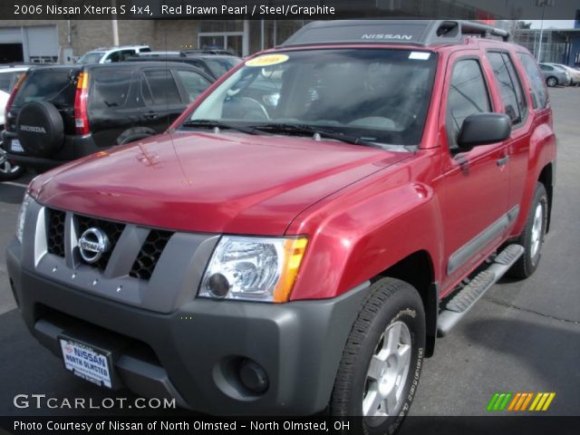 2006 Nissan Xterra S 4x4 in Red Brawn Pearl