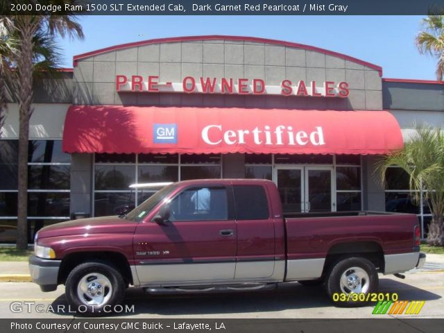 2000 Dodge Ram 1500 SLT Extended Cab in Dark Garnet Red Pearlcoat