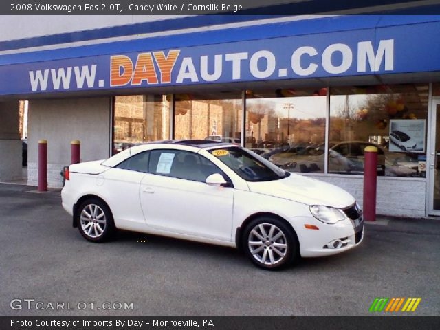 2008 Volkswagen Eos 2.0T in Candy White