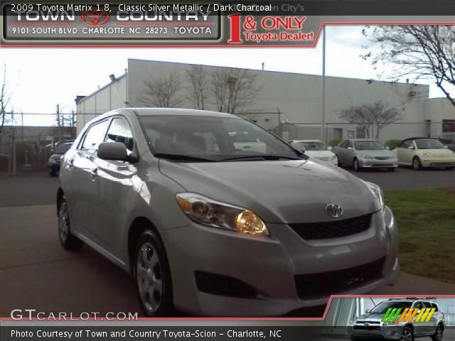 2009 Toyota Matrix 1.8 in Classic Silver Metallic