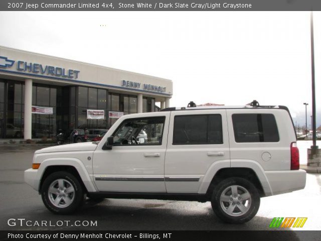 2007 Jeep Commander Limited 4x4 in Stone White