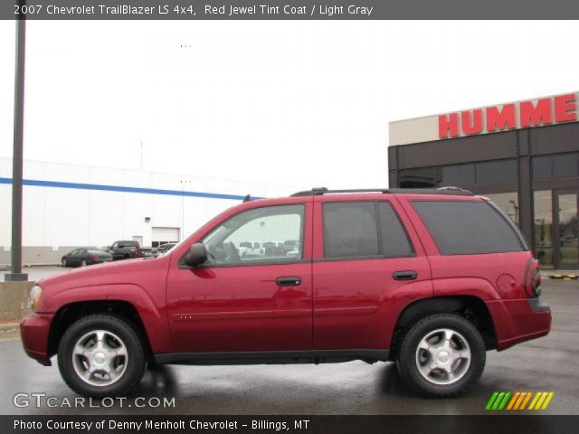 2007 Chevrolet TrailBlazer LS 4x4 in Red Jewel Tint Coat