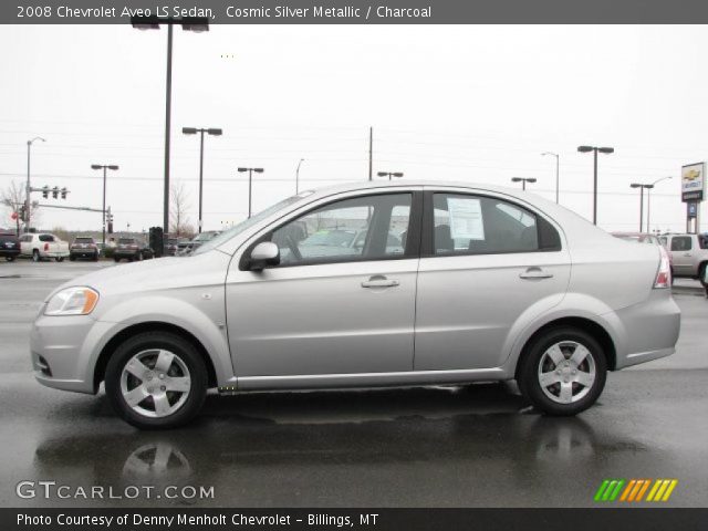 2008 Chevrolet Aveo LS Sedan in Cosmic Silver Metallic