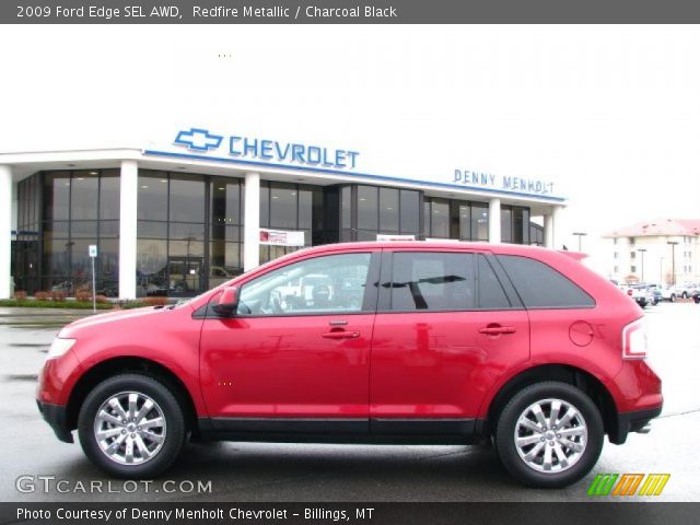 2009 Ford Edge SEL AWD in Redfire Metallic